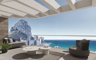 Apartamento de obra nueva a 200 m de la playa en Calpe