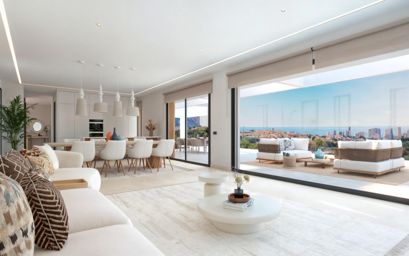 Spektakuläre moderne Villa mit Panoramablick in Calpe