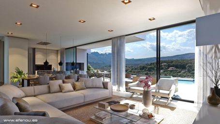 Spektakuläre moderne Villa, neu gebaut und bezugsfertig in Calpe