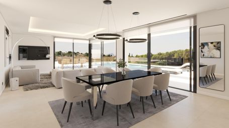 Modernes Villaprojekt in Empedrola mit wunderschöner Aussicht, Calpe