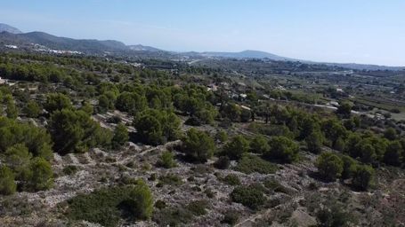 🌿 Grundstück zum Verkauf in Benissa – 33.673 m² mit Meerblick & Peñón-Aussicht