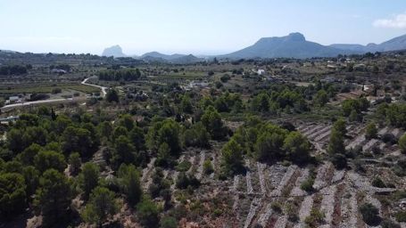 🌿 Grundstück zum Verkauf in Benissa – 33.673 m² mit Meerblick & Peñón-Aussicht