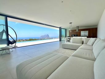 Villa de lujo con vistas panorámicas en Raco de Galeno, Benissa Costa