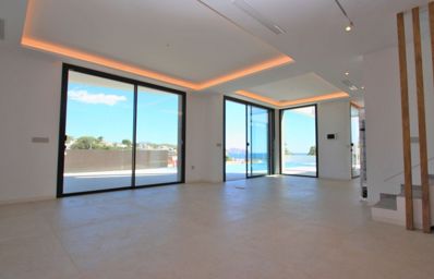 Impresionante villa de obra nueva en La Fustera, Benissa Costa