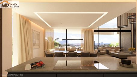 Espectacular villa de obra nueva con vistas panorámicas