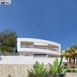 Espectacular villa de obra nueva con vistas panorámicas