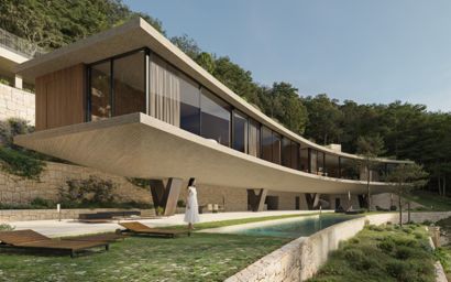 Spectaculaire, avant-gardistische nieuwbouwwoning in Benissa Costa