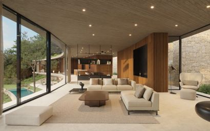 Espectacular villa vanguardista de obra nueva en Benissa Costa