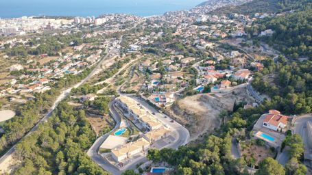 Großes Grundstück in Cucarres mit Meerblick, Calpe