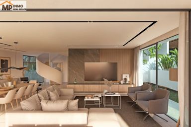 Lujosa villa de obra nueva en Moraira