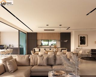 Lujosa villa de obra nueva en Moraira