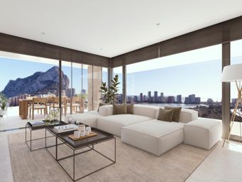 Wunderschöne Wohnung in einer luxuriösen Wohnanlage mit Meerblick