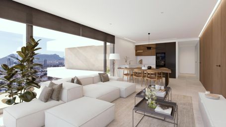 Precioso apartamento en complejo residencial de lujo con vistas al mar
