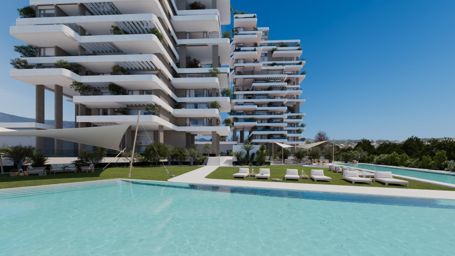 Precioso apartamento en complejo residencial de lujo con vistas al mar