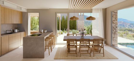 Espectaculares villas en un entorno natural e idílico en Lliber