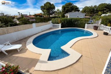 Bonita y luminosa villa con apartamento independiente en Calpe