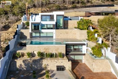 Villa de luxe avec vue panoramique sur la mer à Raco de Galeno