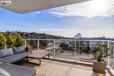 Apartment mit spektakulärem Meerblick und Blick auf den Peñón de Ifach in Calpe
