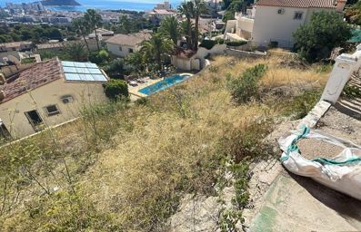 Terreno con espectaculares vistas al mar y al Peñón d'Ifach, Calpe