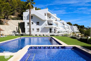 Moderne Wohnung mit Panoramablick in Calpe