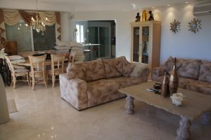 Living room in luxury villa in Calpe, Cucarres area